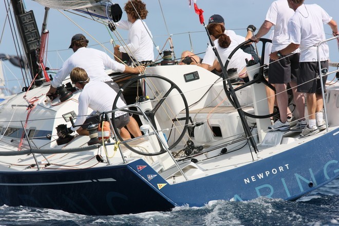 Canadian team on Daring - New York Yacht Club Invitational Cup ©  Tim Wright / Photoaction.com http://www.photoaction.com